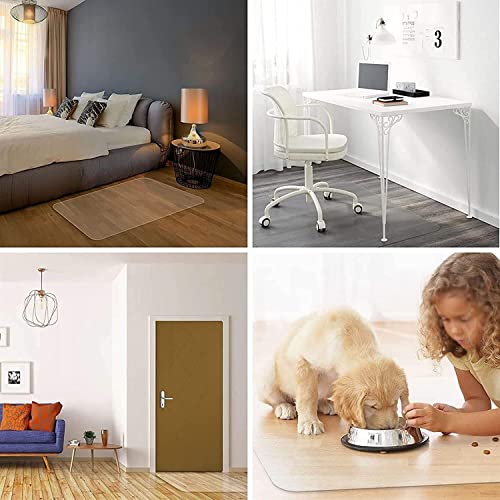 ZHOUHONG Hard-Floor Chair Mat for Hardwood Floor, Waterproof & Non-Slip, Multiple Sizes