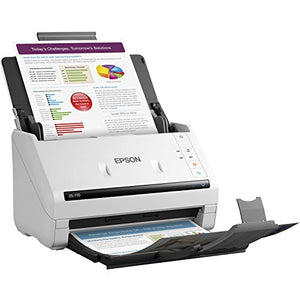 Epson DS-770 Document Scanner: 45 ppm, Twain & ISIS Drivers, 3-Year Warranty with Next Business Day Replacement