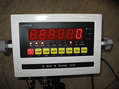 A and A Scales LB36-4H WEIGH Bars Beams Load BAR Scale Vet Veterinarian Livestock Animal Scale Chute Platform Cattle Cow Pig Goat HOG Horse Goat Llama Alpaca 4H Platform