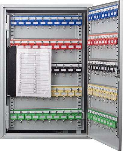 Barska CB13238 Key Lock 300 Position Adjustable Key Cabinet Lock Box Grey ,14.75" x 8" x 21.75"