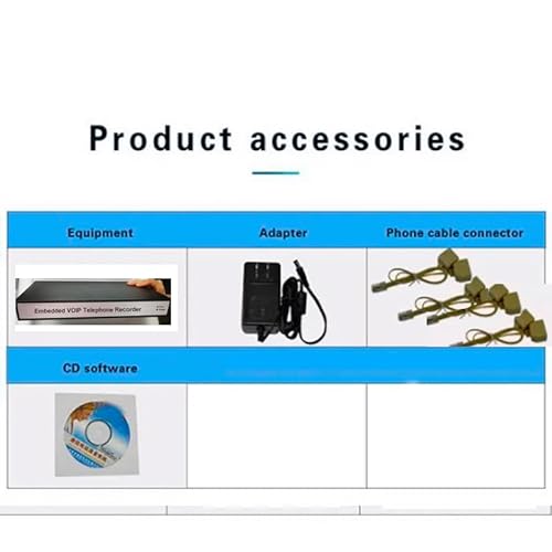 Kan.Do VOIP Telephone Monitor IP Phone Recorder Enterprise Use DDR 2GB 128G SSD 32 Channels