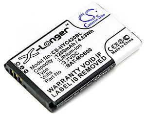 XSPLENDOR (10 Pack) Battery for Honeywell Captuvo Sleds - PN 26111710 3159122 55-003233-01