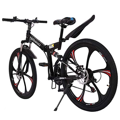 zeipy Bicycles, Mountain Bikes, Full Suspension, Anti-Skid, 21-Speed Dual Disc Brakes, Curved Handlebars, Aluminum Road Bikes, Commuter Bikes, Mountain Bikes, 26 Inches