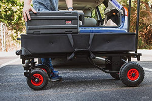 Gator Frameworks All-Terrain Folding Multi-Utility Cart with 30-52” Extension & 500 lbs. Load Capacity (GFW-UTL-CART52AT)