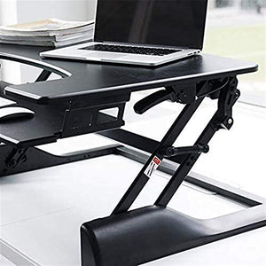 WYKDL Ergonomic Standing Desk Converter - Adjustable Lifting Board & Workstation