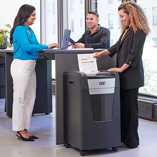 GBC Paper Shredder, 22 Sheet Capacity, Micro-Cut, P-4 Security, Anti-Jam - Momentum X22-23 (WSM177004)