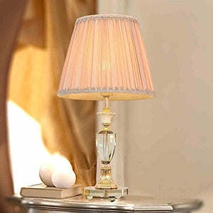 505 HZB Crystal Lamp Bedroom Bedside Lamp European Study Room Lamp