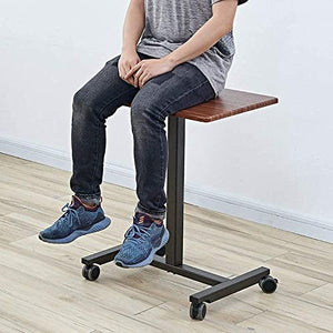 RMENST Height Adjustable Mobile Standing Desk