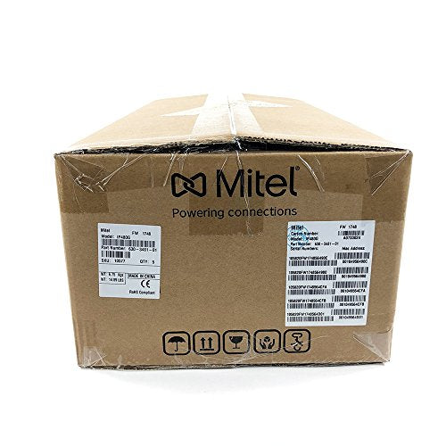 Mitel ShoreTel IP 480G Gigabit IP Telephone (10577) Multi-Pack - 5 Phones (Renewed)