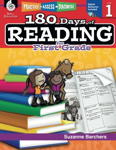 180 Days of Reading: Grade 1 - Daily Reading Workbook for Classroom and Home, Sight Word Comprehension and Phonics Practice, School Level Activities Created by Teachers to Master Challenging Concepts