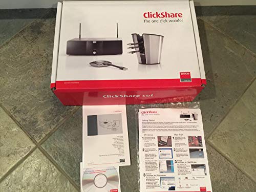 Barco CSC-1 | ClickShare Complete Wireless Presentation System Conference Rooms by Barco (Certified Refurbished)