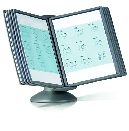 Durable Motion Reference System, 10 Double-Sided Panels, Letter-Size, Graphite, SHERPA Design (553937), multicolored