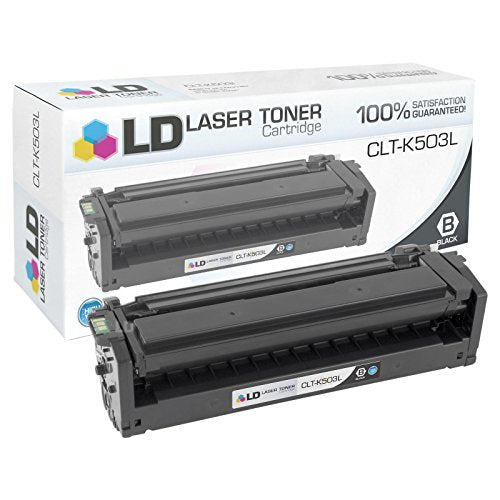 LD Compatible Toner Cartridge Replacement for Samsung CLT-503 High Yield (2 Black, 1 Cyan, 1 Magenta, 1 Yellow, 5-Pack)