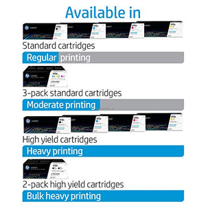 HP 410X (CF411X) Toner Cartridge, Cyan High Yield for HP Color LaserJet Pro M452dn M452dw M452nw MFP M377dw MFP M477fdn MFP M477fdw MFP M477fnw