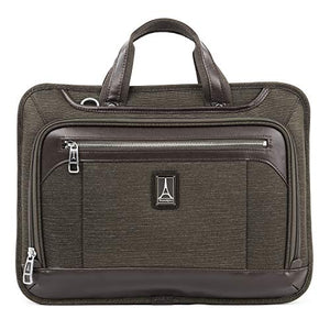 Travelpro Travlepro Luggage Platinum Elite 16" Carry-on Slim Business Computer Briefcase, Rich Espresso, One Size