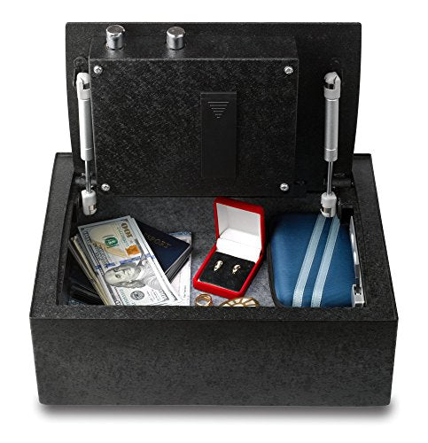 Viking Security Safe VS-14BL Top Opening Drawer Biometric Fingerprint LCD Keypad Safe