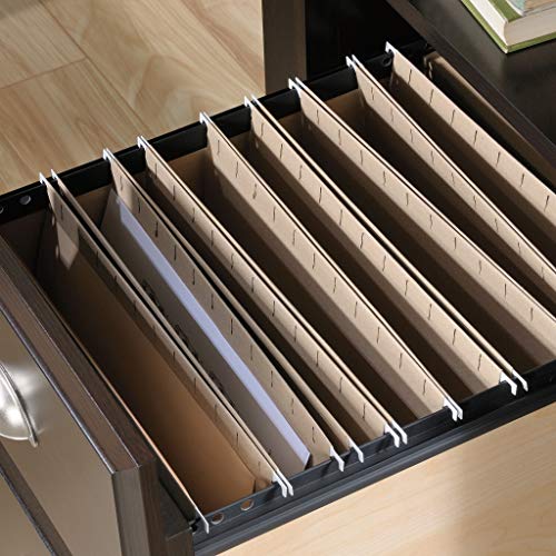 Sauder 422191 Shoal Creek L-Desk, L: 58.74" x W: 58.74" x H: 29.76", Jamocha Wood finish