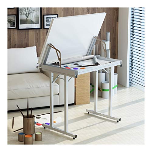 JDkilp Artist Table,with Adjustable Height for Art Design Drawing Writing Painting Crafting Drafting Work and Study