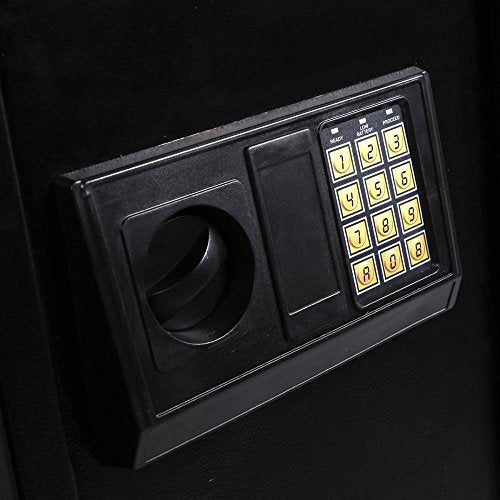 PayLessHere 5 Rifle Gun Storage Safe Electronic Lock Cabinet Lockbox Case