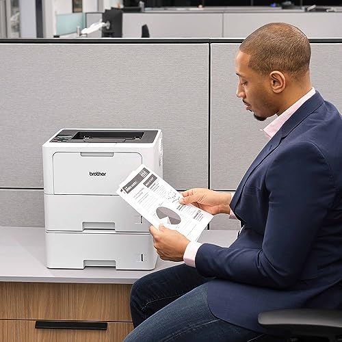 Brother HL-L6210DWT Monochrome Laser Printer with Dual Paper Trays