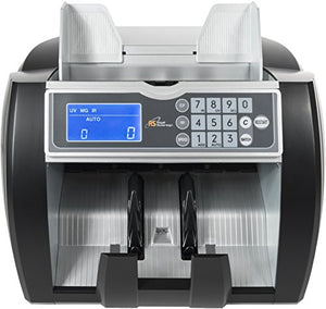 Royal Sovereign High Variable Speed Money Counting Machine, with UV, MG, IR Counterfeit Bill Detector & Front Loader (RBC-5000)