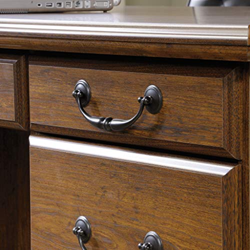 Sauder 418646 Orchard Hills Executive Desk, L: 64.33" x W: 29.53" x H: 30.28", Milled Cherry finish