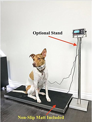 1000 LBS x 0.2 LBS Capacity, Optima Scale OP-922 Portable Veterinary Scale With Internal Rechargeable Battery NEW !!!