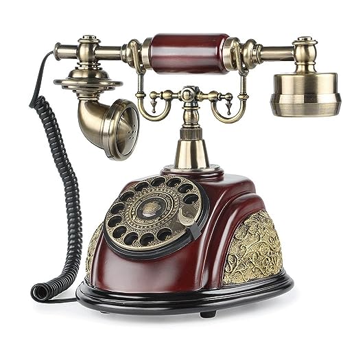 ROLTIN Vintage Antique Rotary Dial Landline Phone