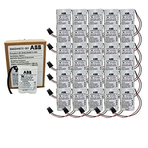 XIAOXX (30-Pack) 3600mAh 7.2V SMB Battery for ABB Robot CPU - Lithium Battery