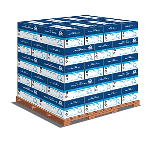 Hammermill Printer Paper, Tidal Multipurpose, 8.5 x 11, Letter, 20lb, 92 Bright. 2,500 Sheets per Quickpak (no ream wrap) - 80 Cartons per Pallet, 200,000 (163120PLT) Pallet pricing, Made In The USA