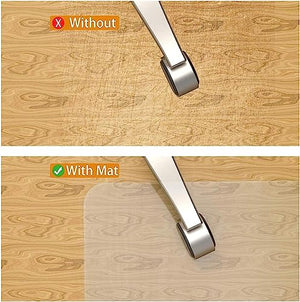 PHONME Clear Office Chair Mat for Floors and Table Protector - 140 * 200cm