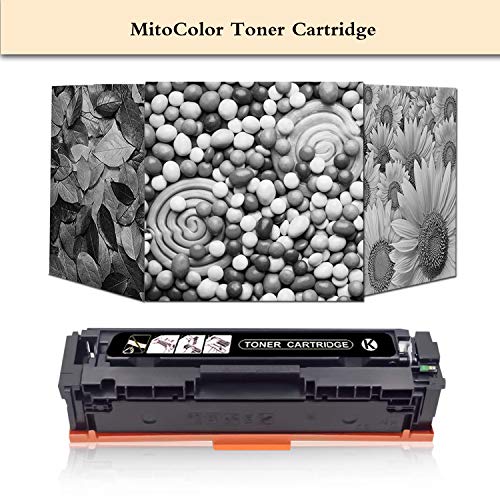 4 Pack W2020A Black Compatible Toner Cartridge Replacement for HP 414A | W2020A to use with Color Pro MFP M479fnw M479fdn M479fdw M454dn M454dw M453-M454 Series Printer Toner