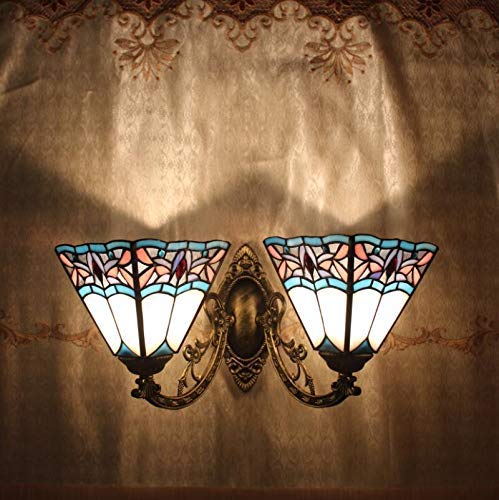 Tuersuer Bright Lights at Night European Mirror Headlights Bathroom lamp wash Basin Dressing Table American Creative Personality wash Basin Bathroom lamp