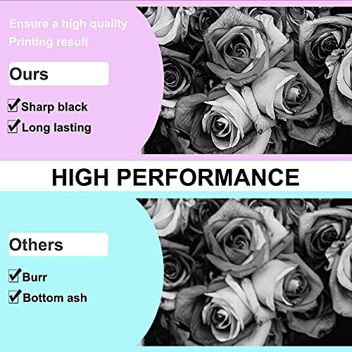 3-Pack Compatible High Capacity ML-D4550A Toner Cartridge use for Samsung ML-4050N, ML-4550 Printer (Black)