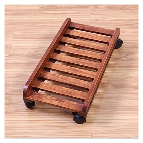 Computer Tower Stand Printer Table CPU Stand with 4 Caster Wheels - Under Desk PC Holder for Desktop Tower (Color: A)