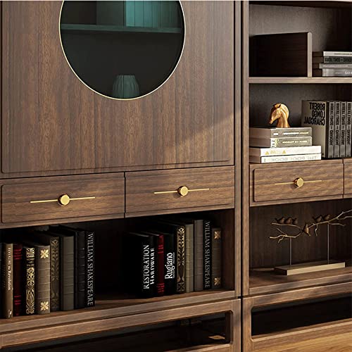 Chinese-Style Bookcase Setting Shelf Cabinet - Elegant Luxury Storage for Office or Study
