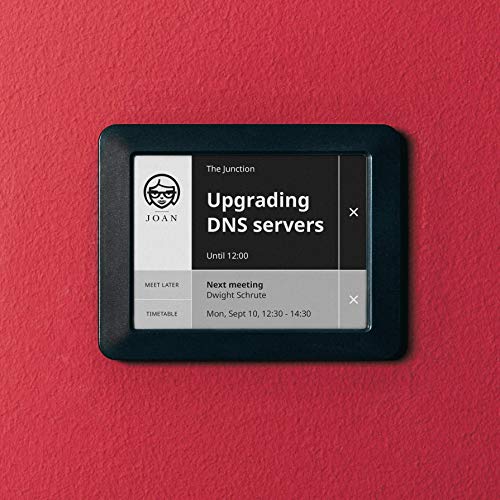JOAN Executive Wireless Conference Room Scheduler, Black
