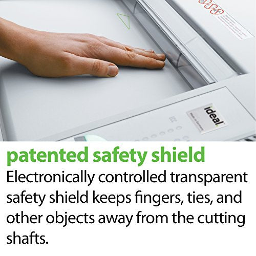 ideal.4002 Strip Cut Paper Shredder, P-2 Security Level, Designed for 10-15 Users, Shreds 32-35 Sheets at a Time