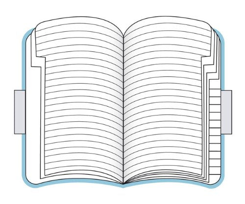 Moleskine Volant Address Book, Soft Cover, Pocket (3.5" x 5.5") Address Book, Manganese Blue