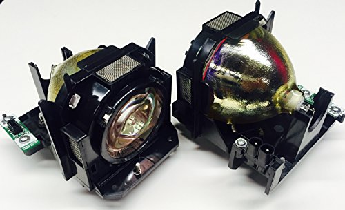 Original Phoenix Lamp & Housing TwinPack for the Panasonic PT-D6000 Projector - 180 Day Warranty