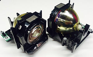 Original Phoenix Lamp & Housing TwinPack for the Panasonic PT-DW740 Projector - 180 Day Warranty