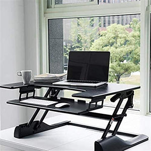 WYKDL Ergonomic Standing Desk Converter - Black