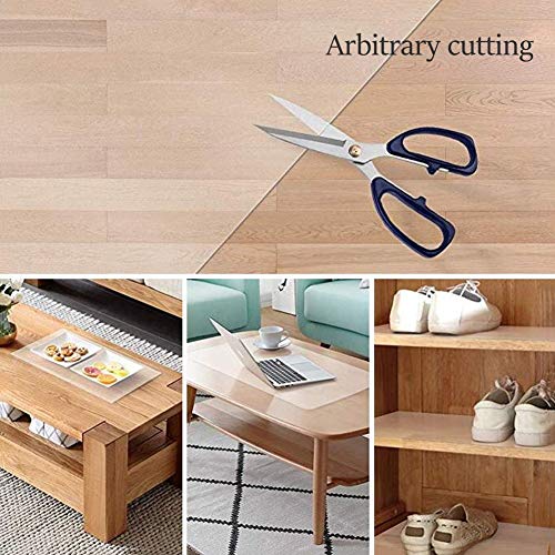 LOLILI Hard Floor Chair Mat, Non-Slip Transparent Carpet Protector - 1.5mm, 140x200cm