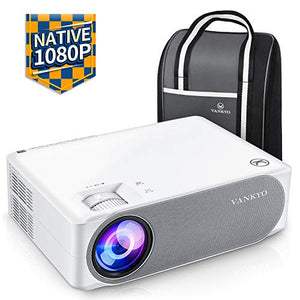 VANKYO Performance V630 Native 1080P Full HD Projector, 6800 LUX 300" LED Projector w/ ±45° Electronic Keystone Correction, Compatible w/ TV Stick, HDMI, Laptop, Smartphone for Home/Business Use