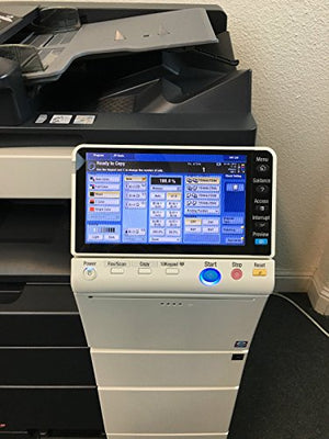Konica Minolta Bizhub C554 Color Copier Printer Scanner Stitch Low Meter 158k