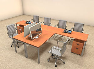 UTM Modern Executive Office Workstation Desk Set for Two Persons, OF-CON-S11