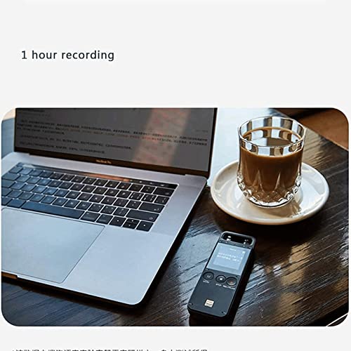 Language Translator Device with Recording and Transcription in 20 Languages | Standby Time Up to 20 Days | Meetings and Learning (Black)