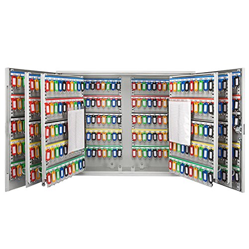BARSKA Large Key Cabinet with Key Lock (600 Position Key Cabinet)