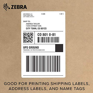 Zebra ZD620t Thermal Transfer Desktop Printer with LCD Screen 300 dpi Print Width 4 in WiFi Bluetooth USB Serial Ethernet ZD62143-T01L01EZ