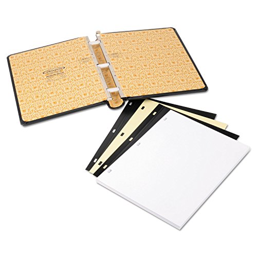 Wilson Jones 039511 Minute Book, 250-Sheet Capacity, 11-Inch x8-1/2-Inch, Black